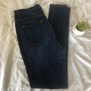 🌿Exposed Button, Button Up Skinny Jeans